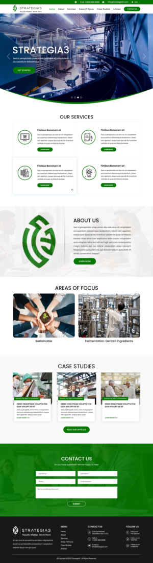 Web-Design von Titan Eagle für dieses Projekt | Design: #28383790