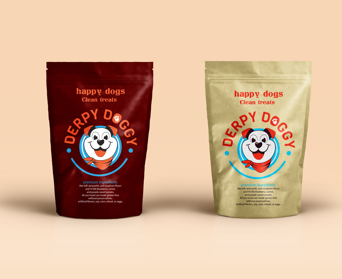 Logo Design by Wonderful design for Derpy Doggy LLC | Design #28399638