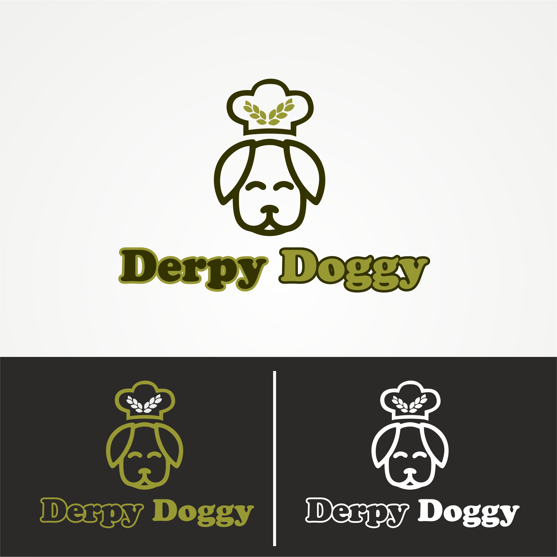 Diseño de Logo por travis111 para Derpy Doggy LLC | Diseño #28401649