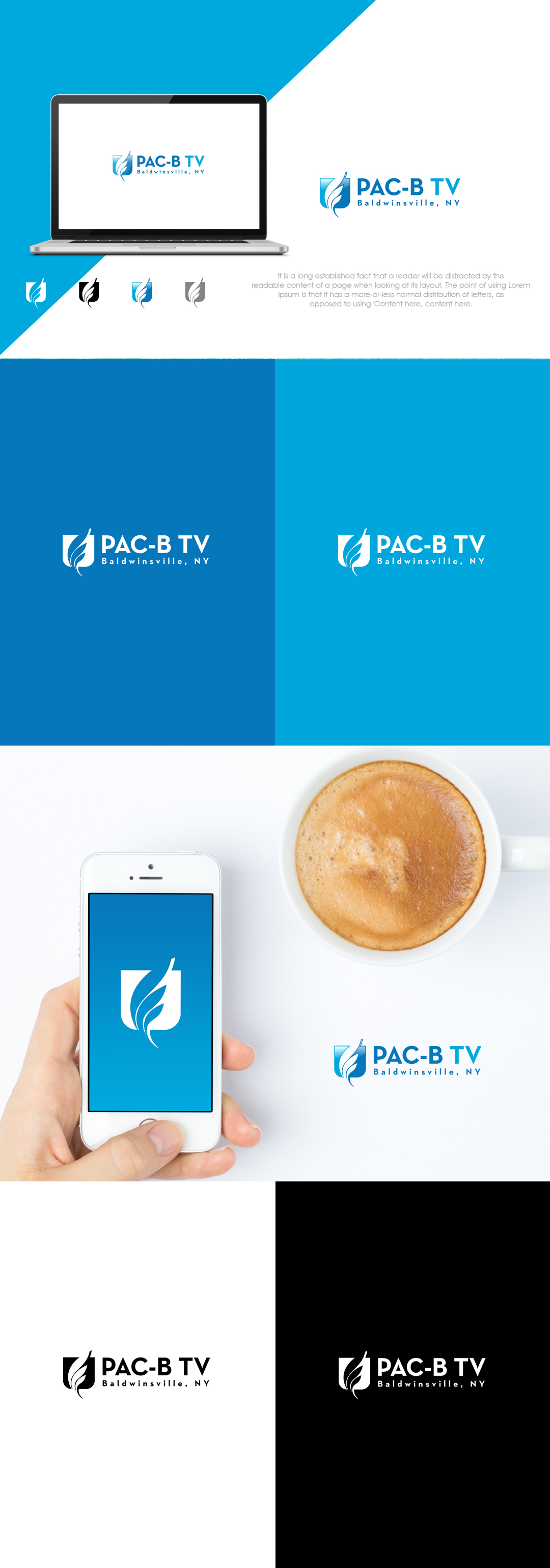 Logo Design by SL Designer for PAC-B TV | Design #28369215