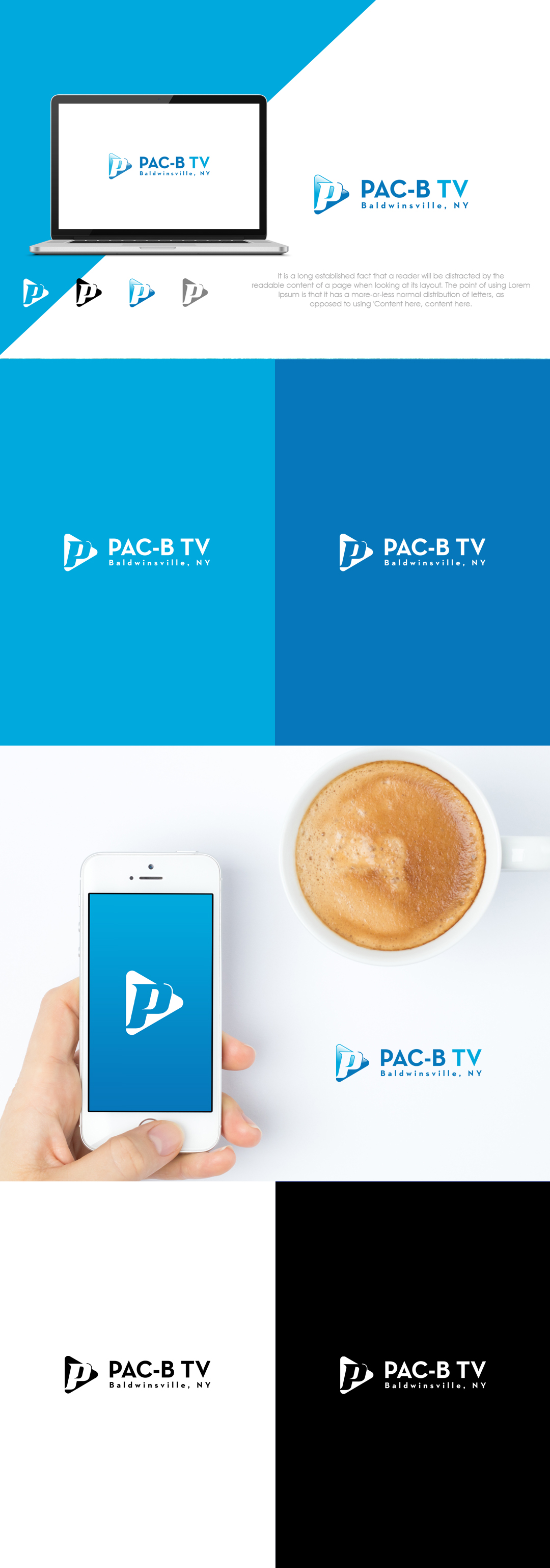 Logo Design by SL Designer for PAC-B TV | Design #28473868