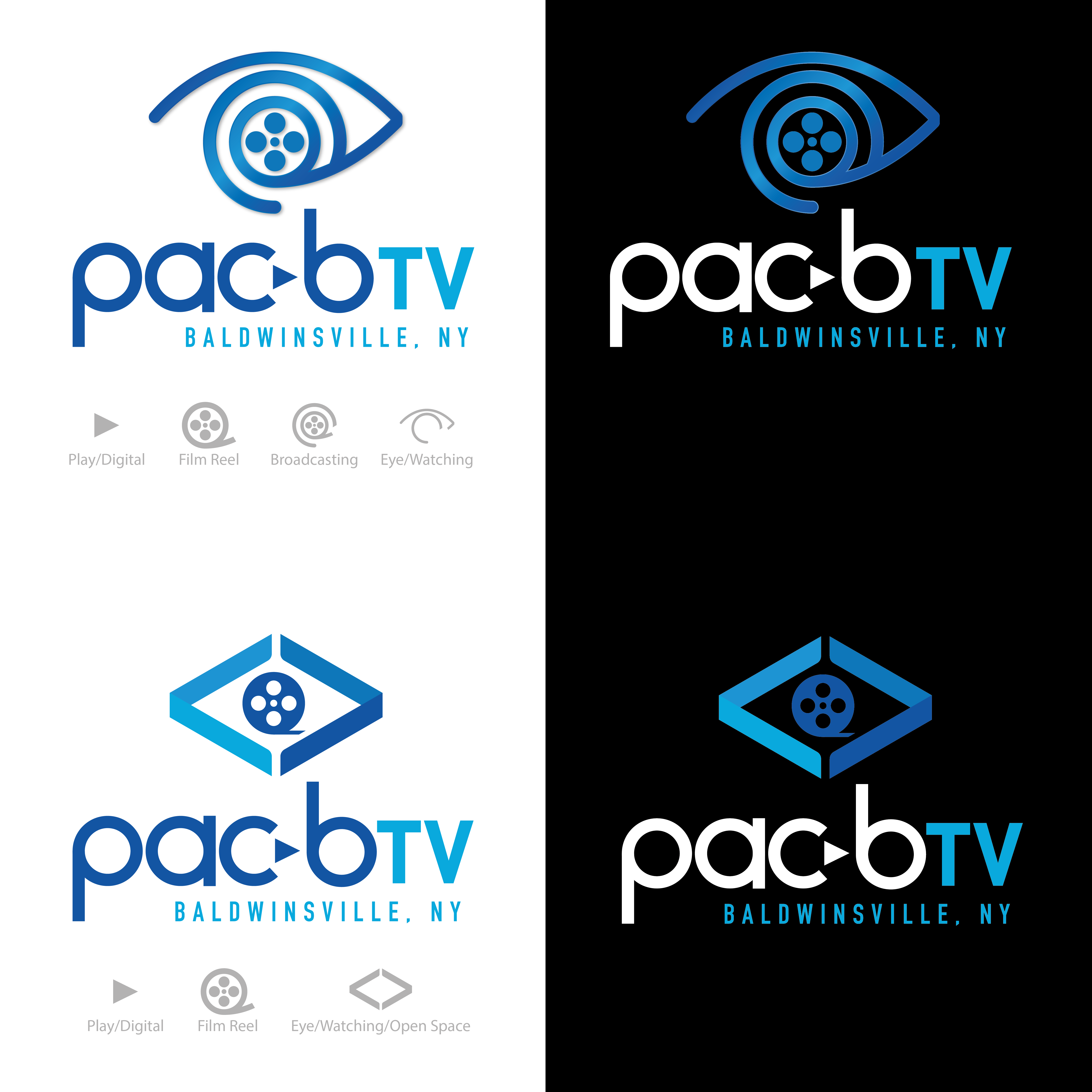 Logo Design by Ricoh-EMDC_Design Services for PAC-B TV | Design #28377861