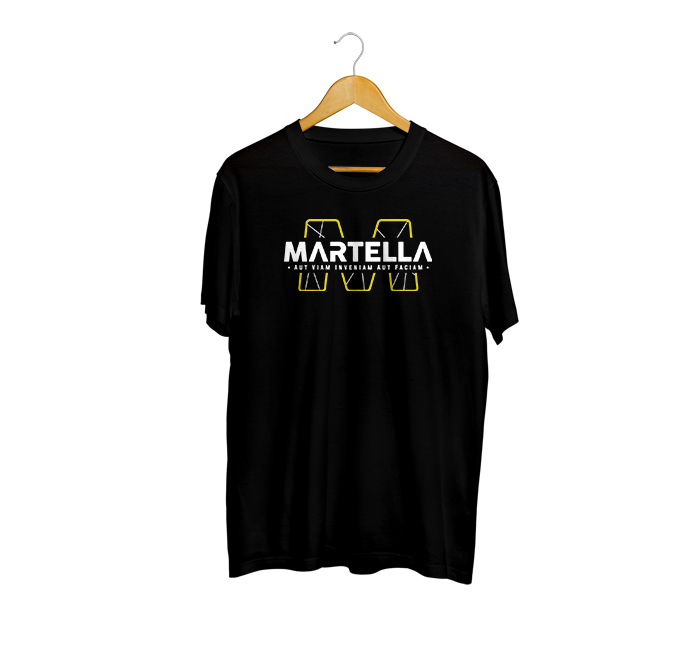 T-shirt Design by HELLOCRUNK for Marcus Martella | Design #28377905