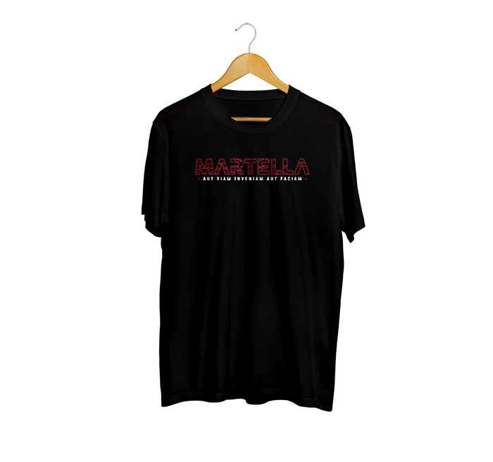 T-shirt Design by HELLOCRUNK for Marcus Martella | Design #28377928