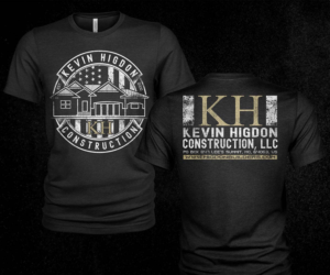 company est. logo tee shirts home builder | Diseño de Camiseta por Milton Bhowmik