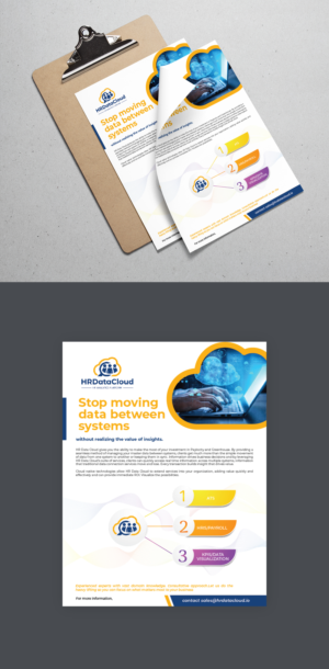 Diseño de Flyer por Hitbar para este proyecto | Diseño: #28371777