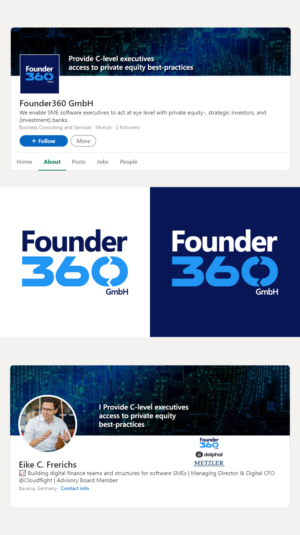 Logo Design by Sergio Coelho for Founder360 | Design: #28393849