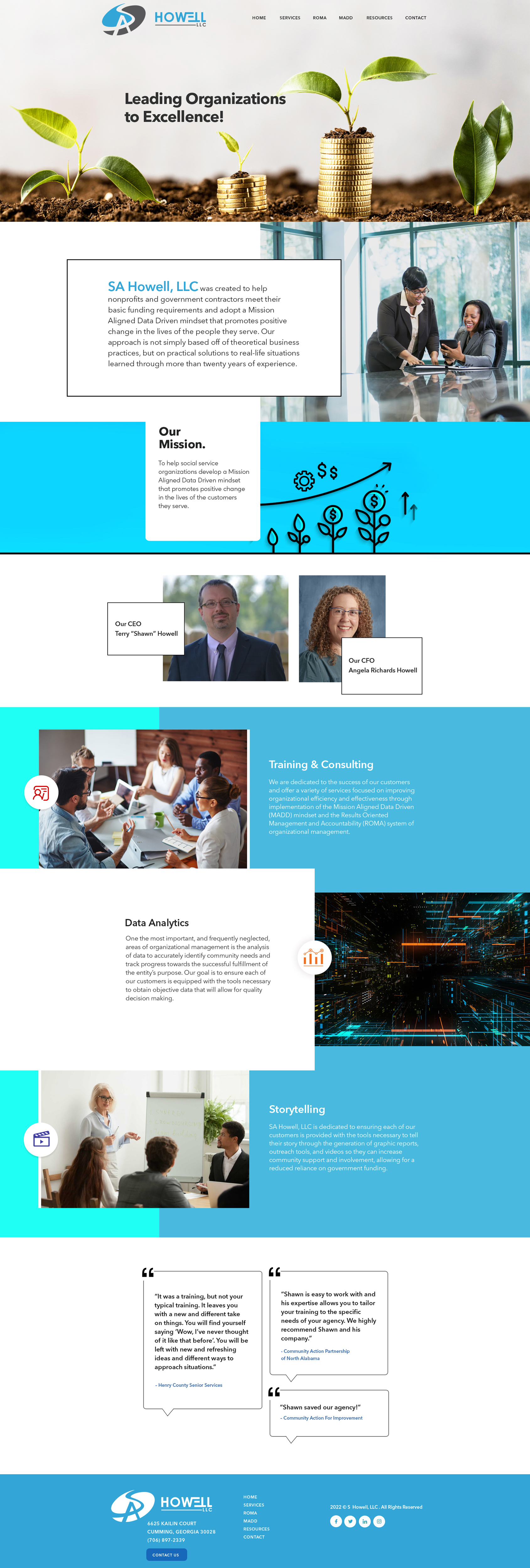 Diseño Wordpress por subhalaxmi  khamari para SA Howell, LLC | Diseño #28396469