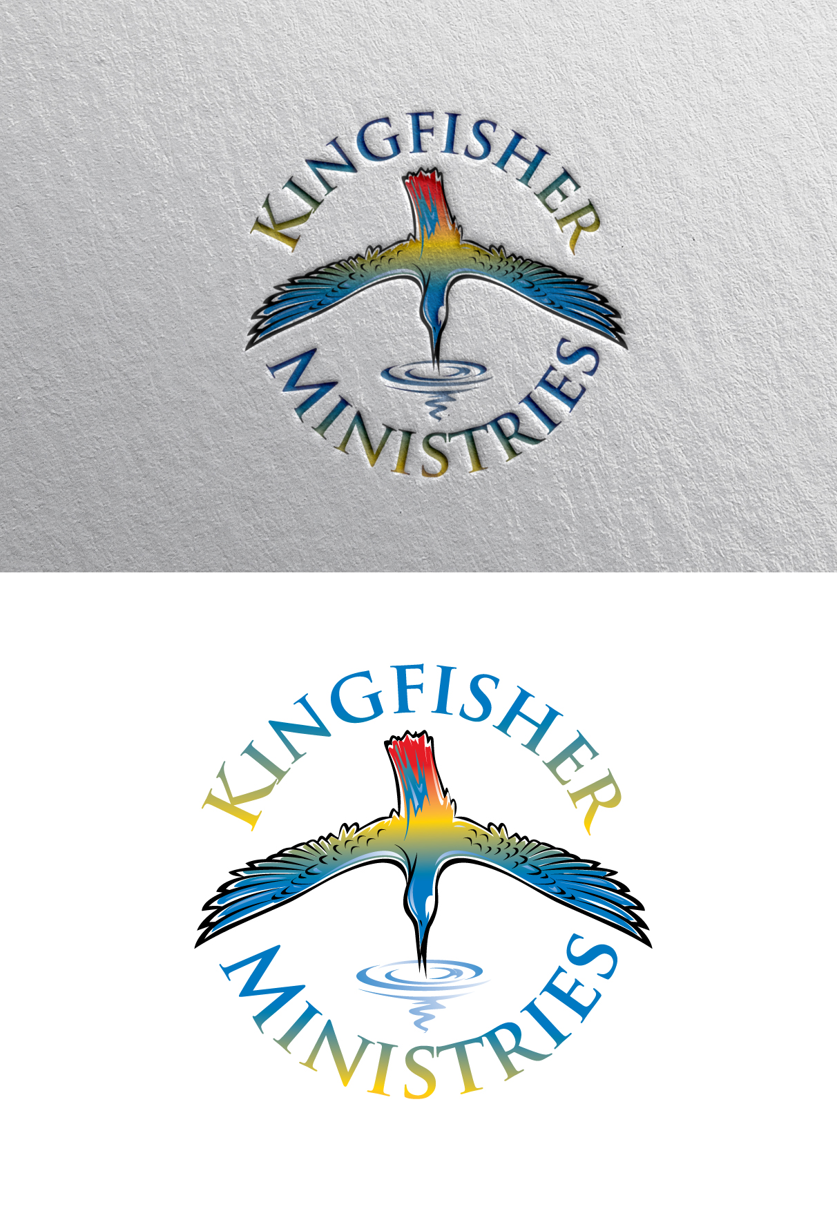 Diseño de Logo por LogoPoko para Kingfisher Ministries | Diseño #28371899