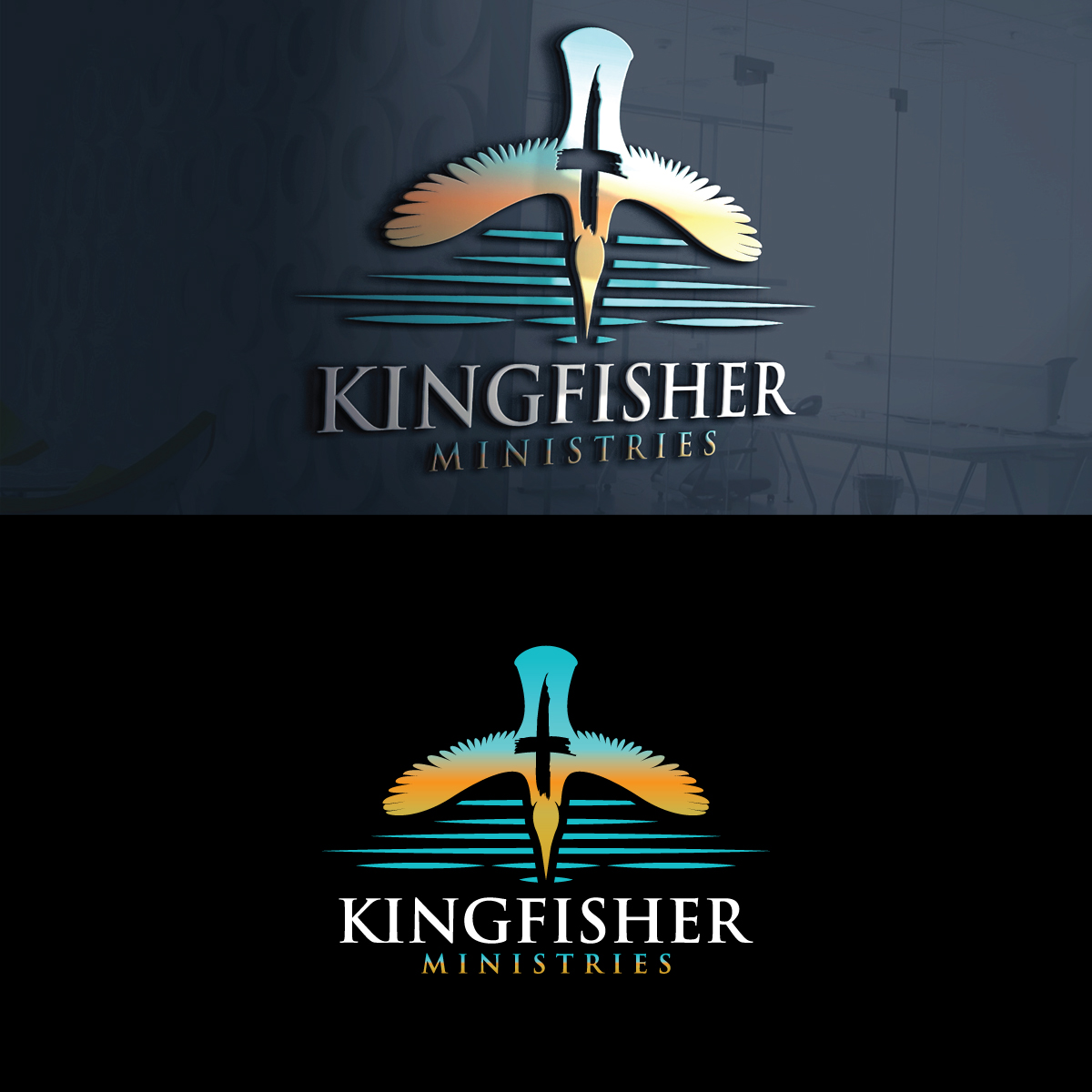 Logo Design by brand maker for Kingfisher Ministries | Design #28375563