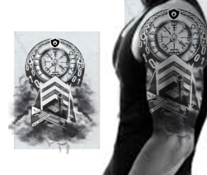 Lifestory half sleeve, left arm | Design de Tatouage par ioio