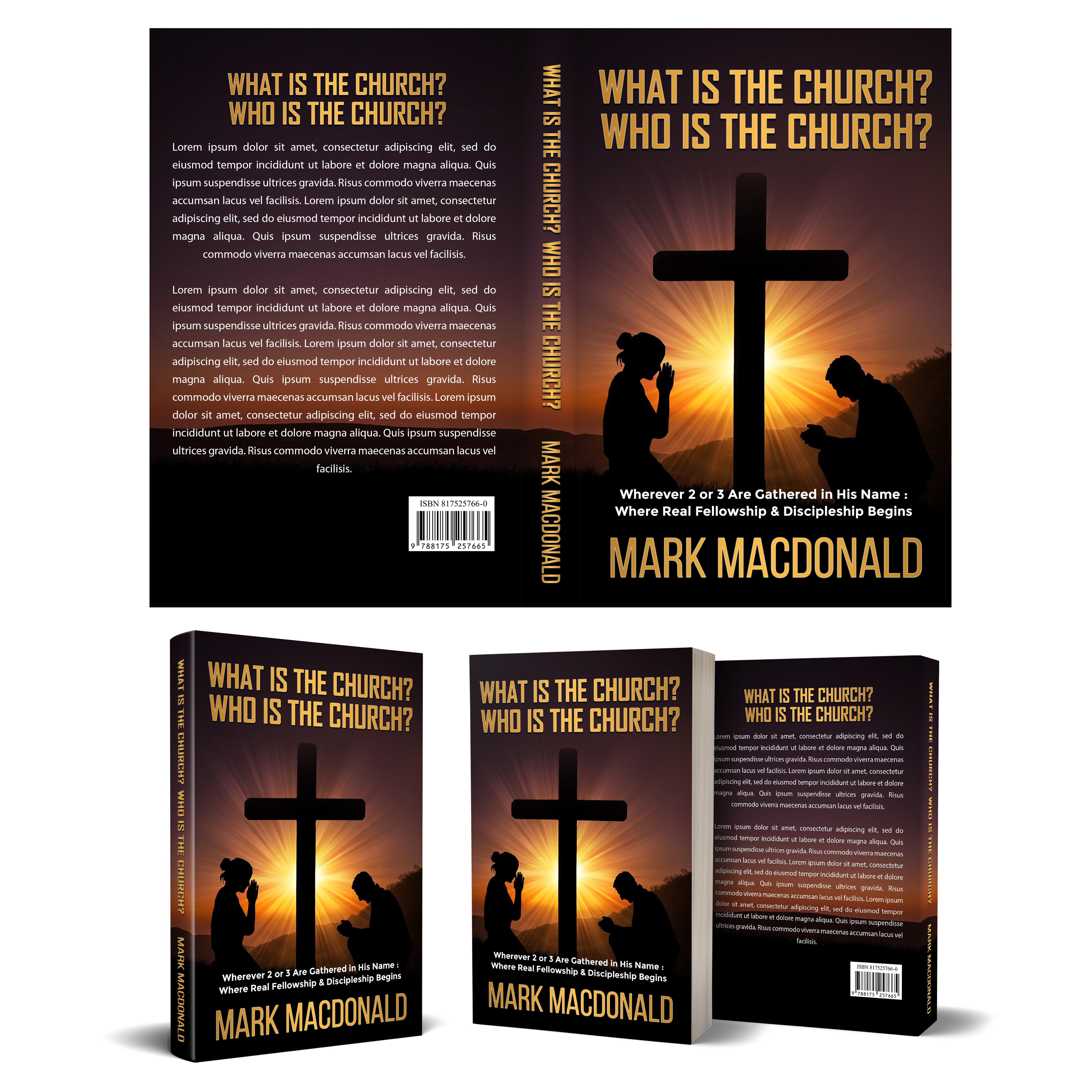 Book Cover Design by aj for Foundations of the Faith | Design #28374572