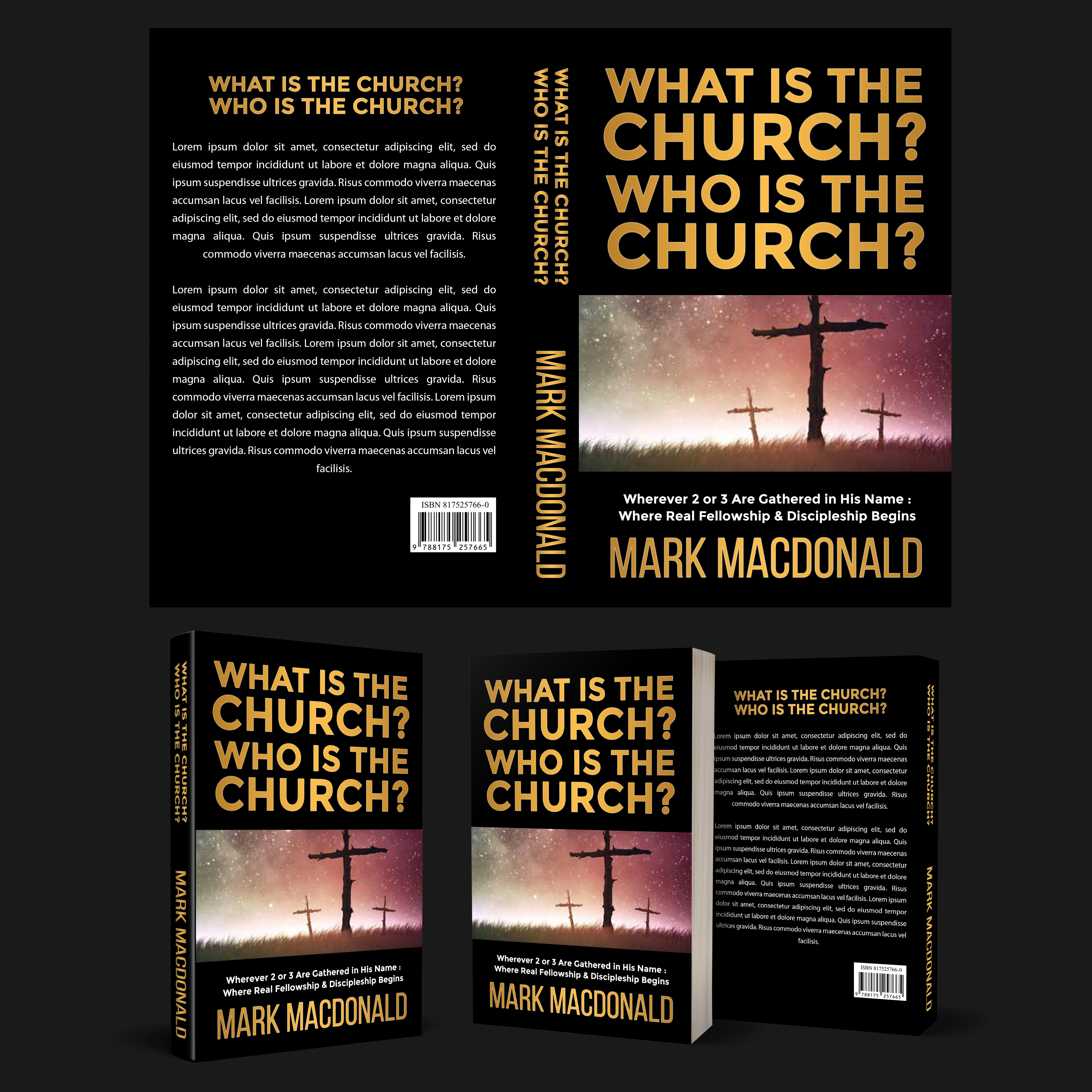 Book Cover Design by aj for Foundations of the Faith | Design #28374575
