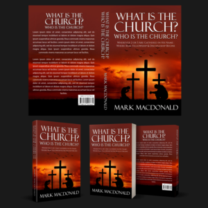 What Is The Church? Who Is The Church? | Diseño de portada de libro por aj