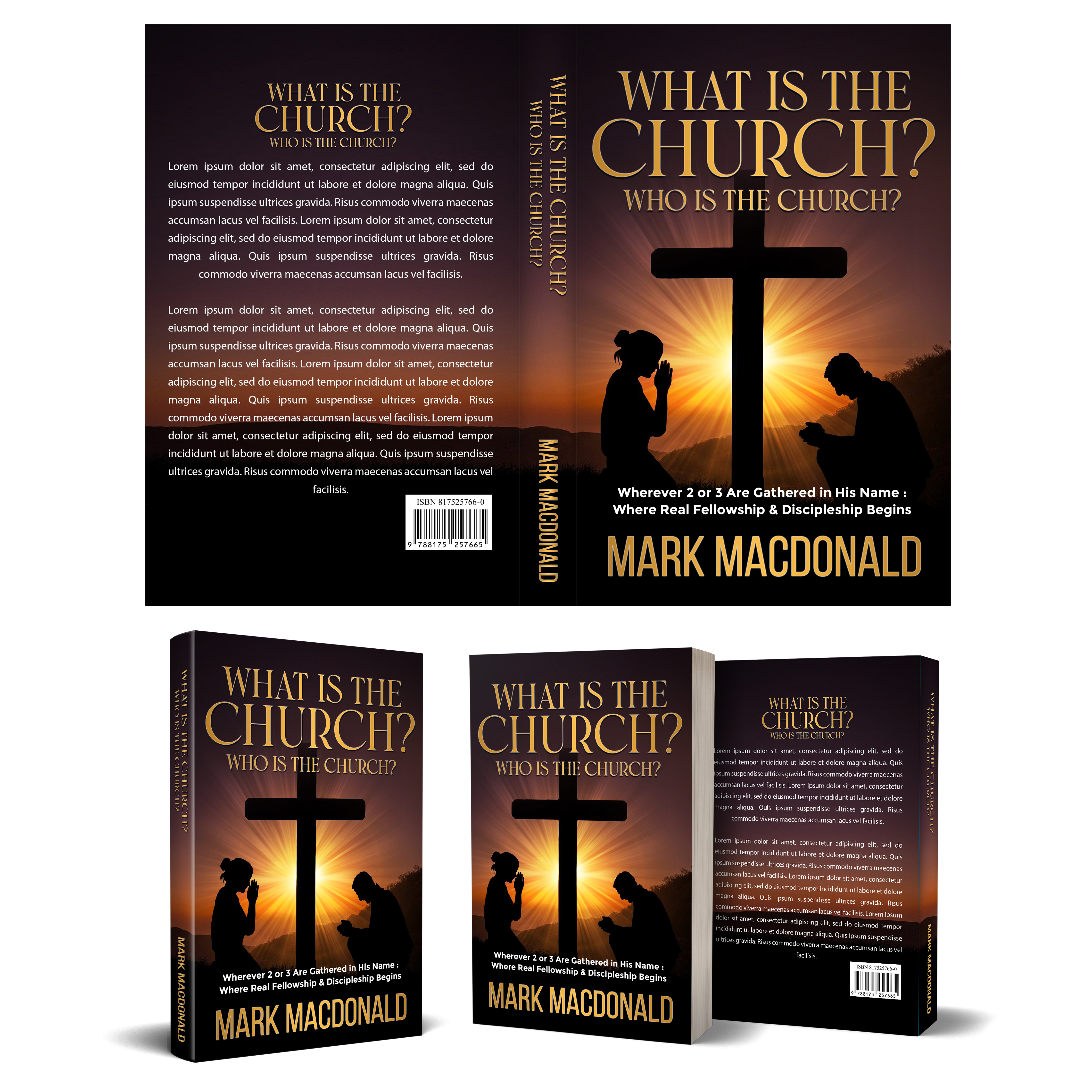 Book Cover Design by aj for Foundations of the Faith | Design #28380109