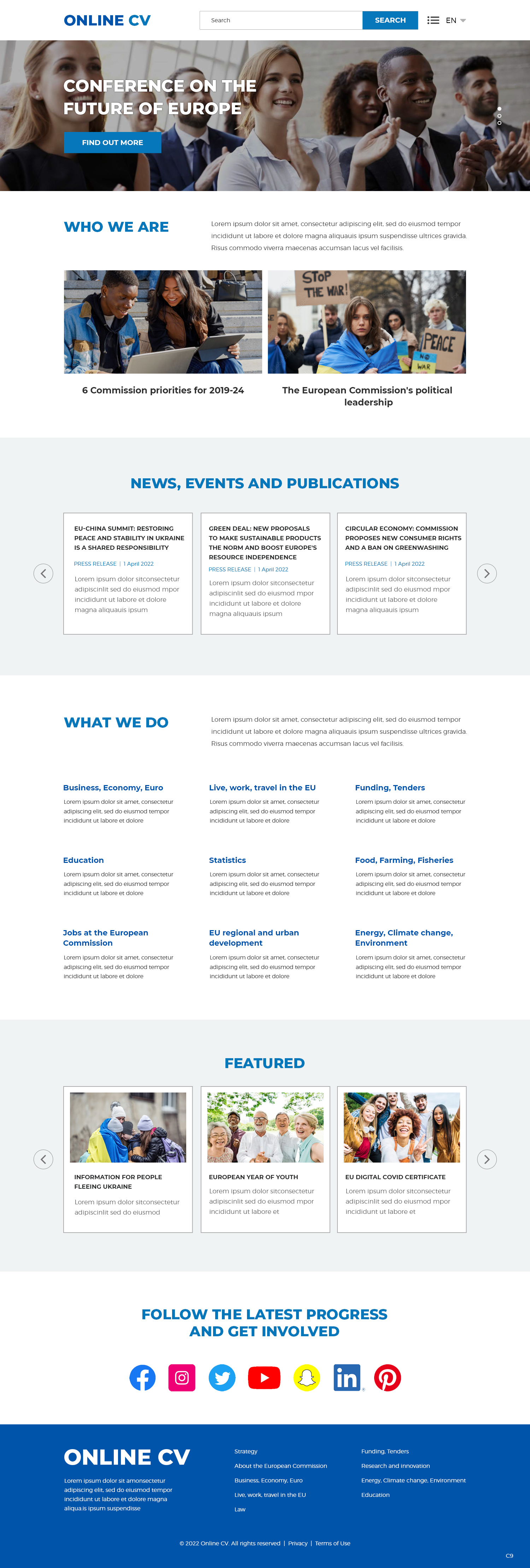 Web Design by pb for AEXNA BV | Design #28383177