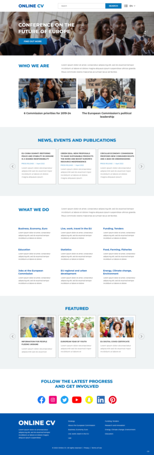 Web Design by pb for AEXNA BV | Design: #28383177