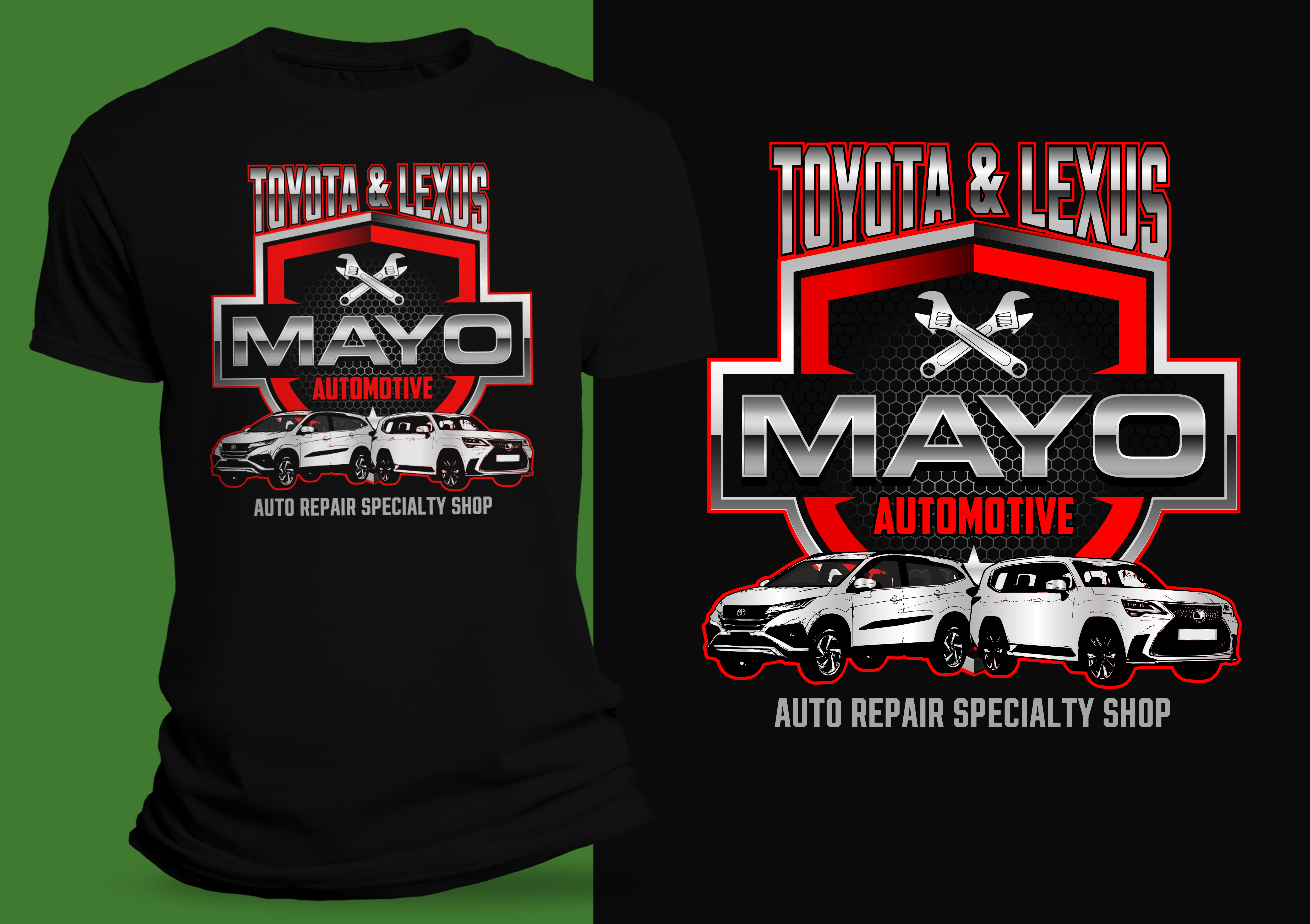 T-Shirt-Design von SAI DESIGNS für Mayo Automotive LLC | Design #28405399