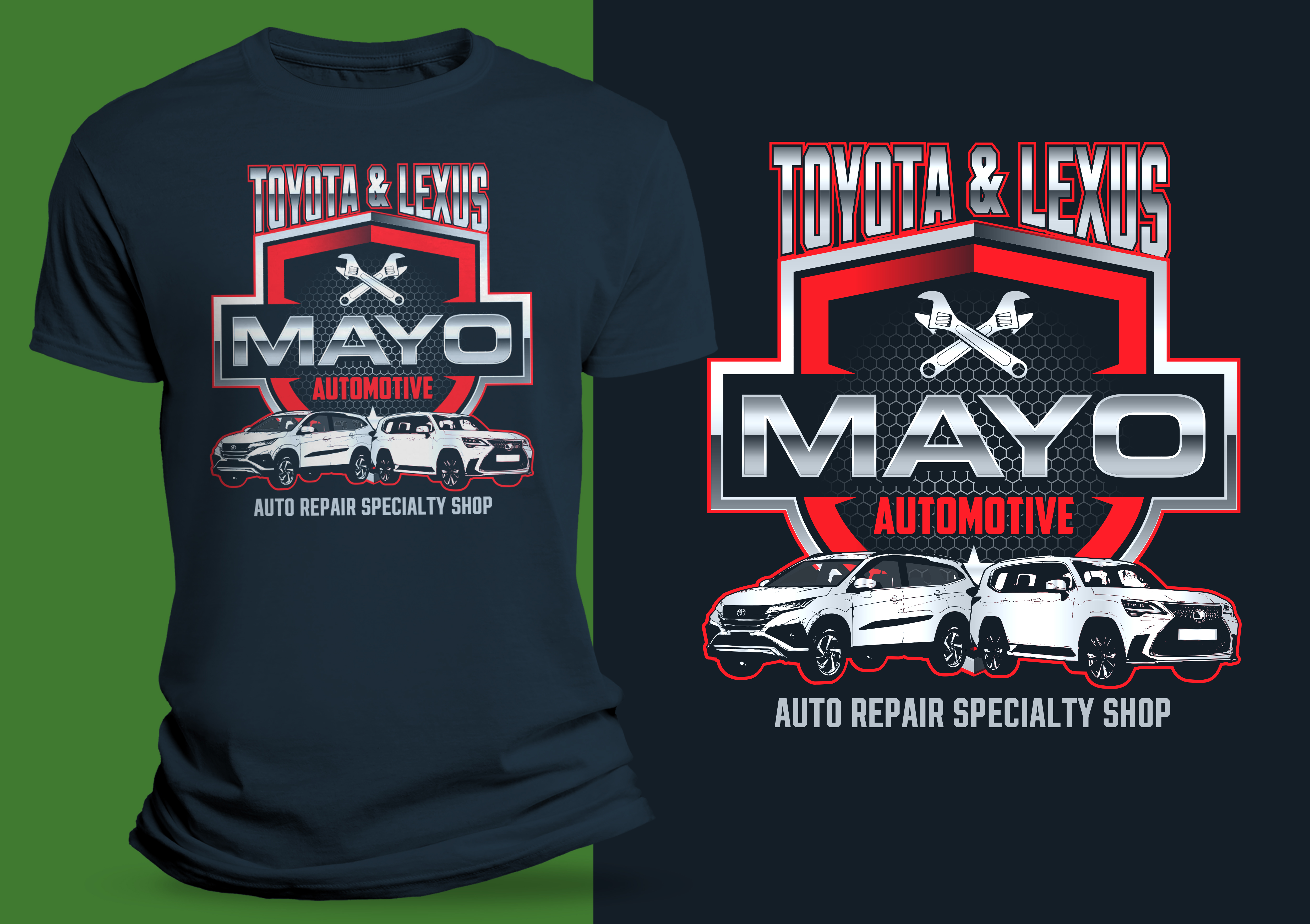 T-shirt Design by SAI DESIGNS for Mayo Automotive LLC | Design #28405400