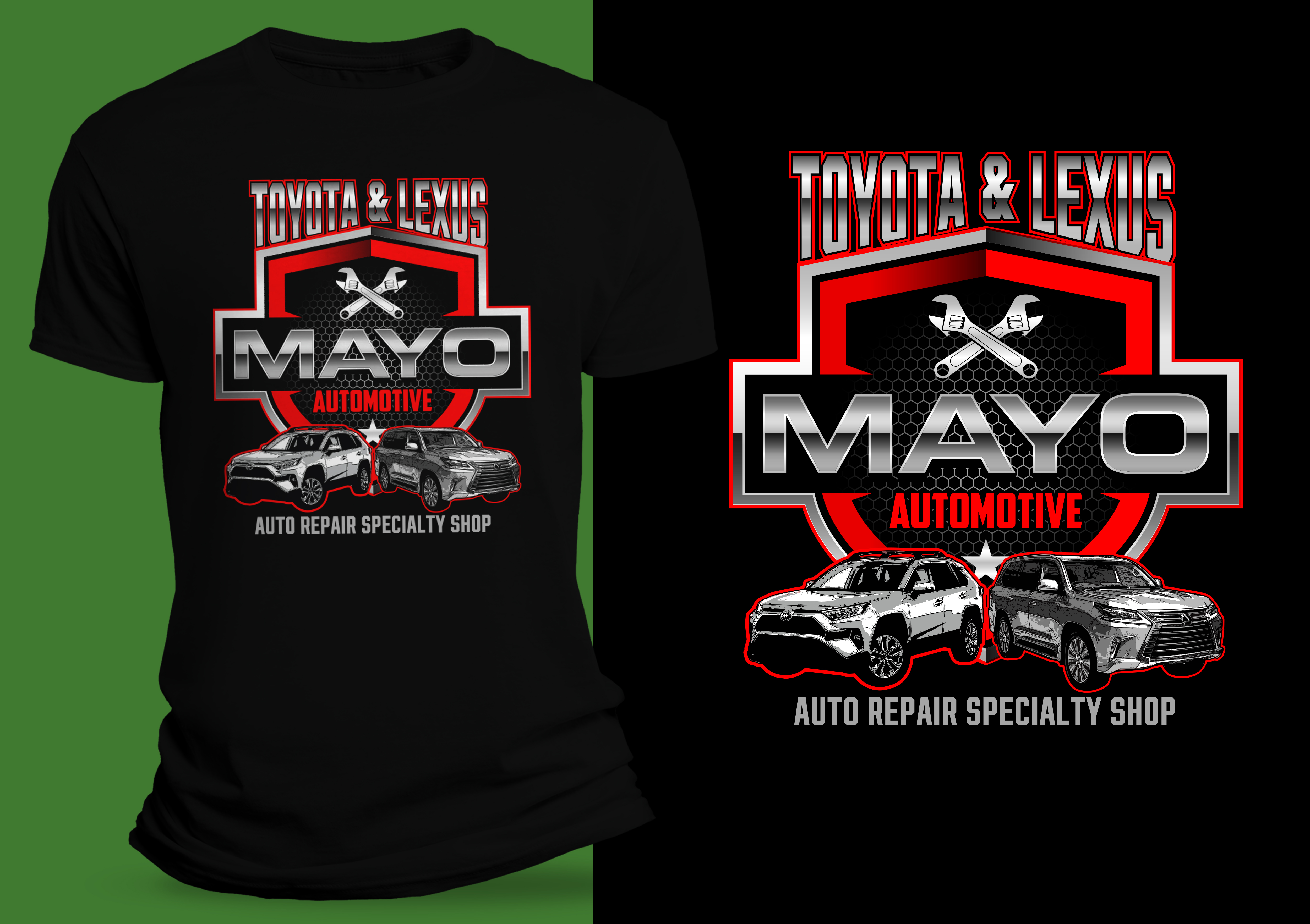T-Shirt-Design von SAI DESIGNS für Mayo Automotive LLC | Design #28414209