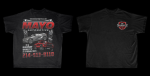 T-shirt Design by el_shekoo7 for Mayo Automotive LLC | Design: #28370658