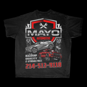 T-shirt Design by el_shekoo7 for Mayo Automotive LLC | Design: #28372050