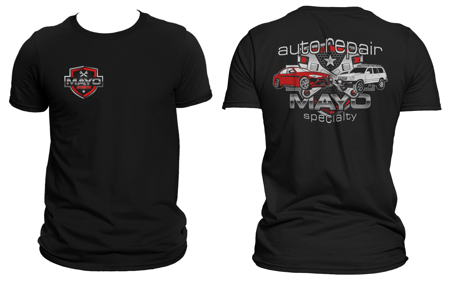 T-shirt Design by Feni:) for Mayo Automotive LLC | Design #28410600