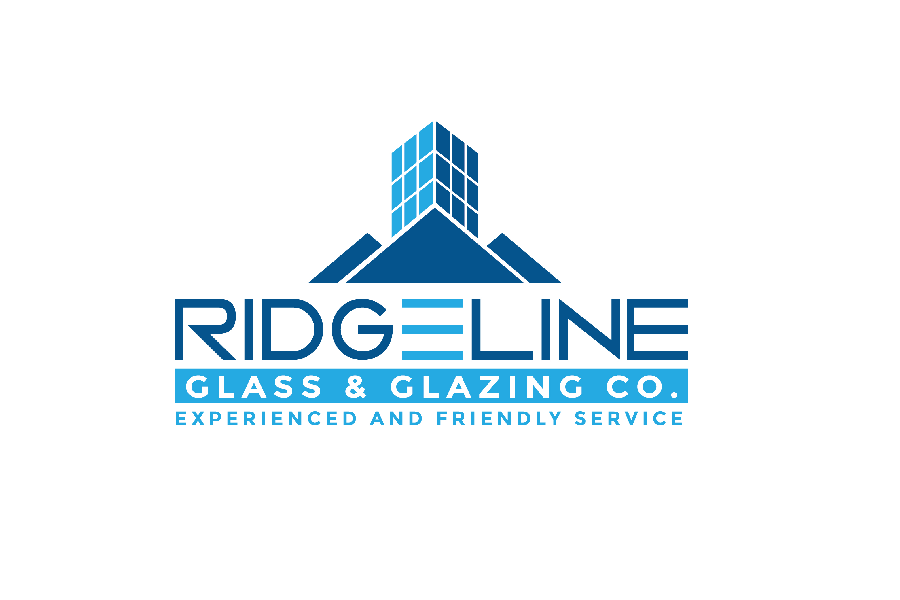 Logo Design by renderman for Ridgeline Glass & Glazing Co. | Design #28369586