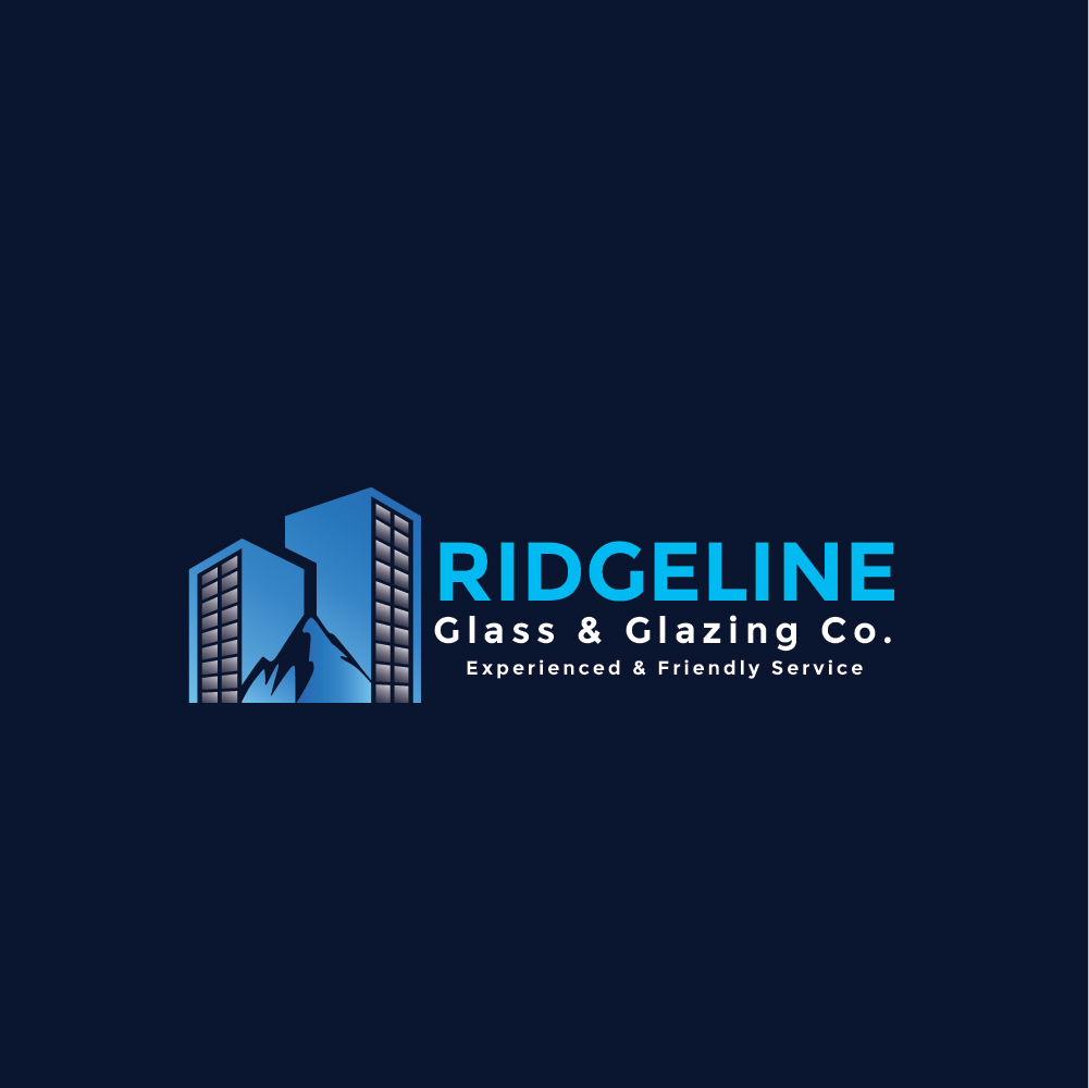 Logo-Design von creativemood438 für Ridgeline Glass & Glazing Co. | Design #28398489