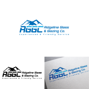 Logo Design by creativemood438 for Ridgeline Glass & Glazing Co. | Design: #28398490