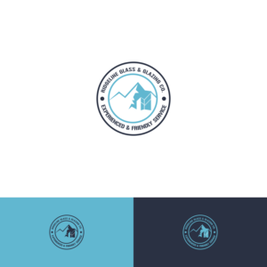 Diseño de Logo por alitjuara para Ridgeline Glass & Glazing Co. | Diseño: #28402393