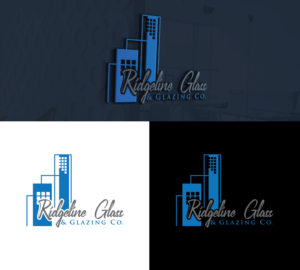 Logo Design by hjyoo for Ridgeline Glass & Glazing Co. | Design: #28372341
