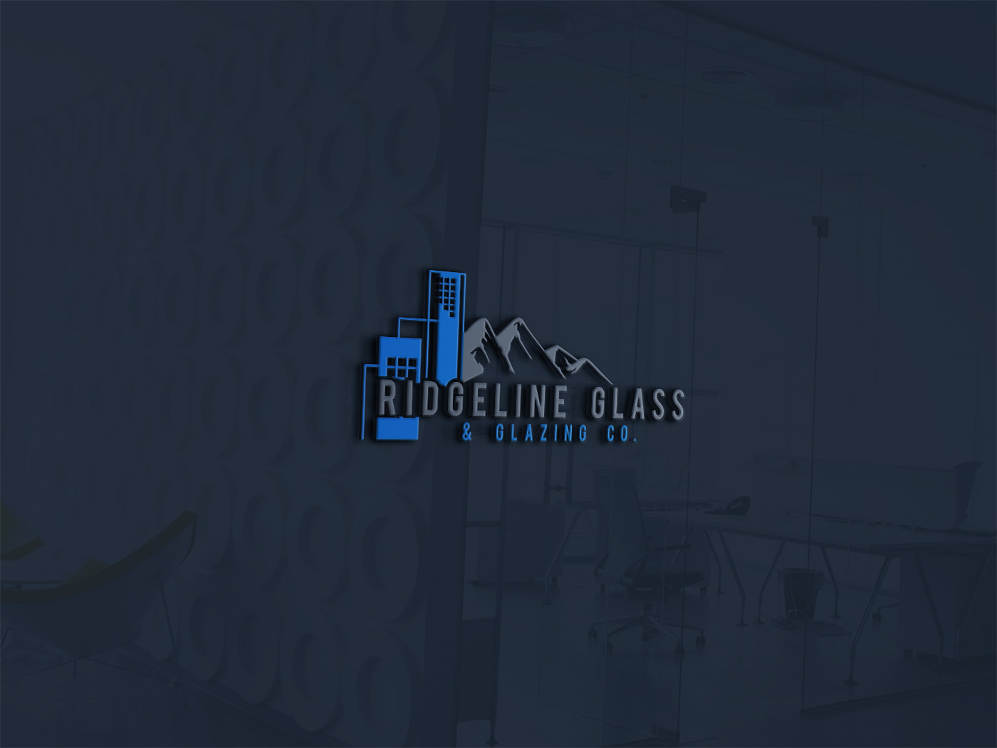 Logo-Design von hjyoo für Ridgeline Glass & Glazing Co. | Design #28409405