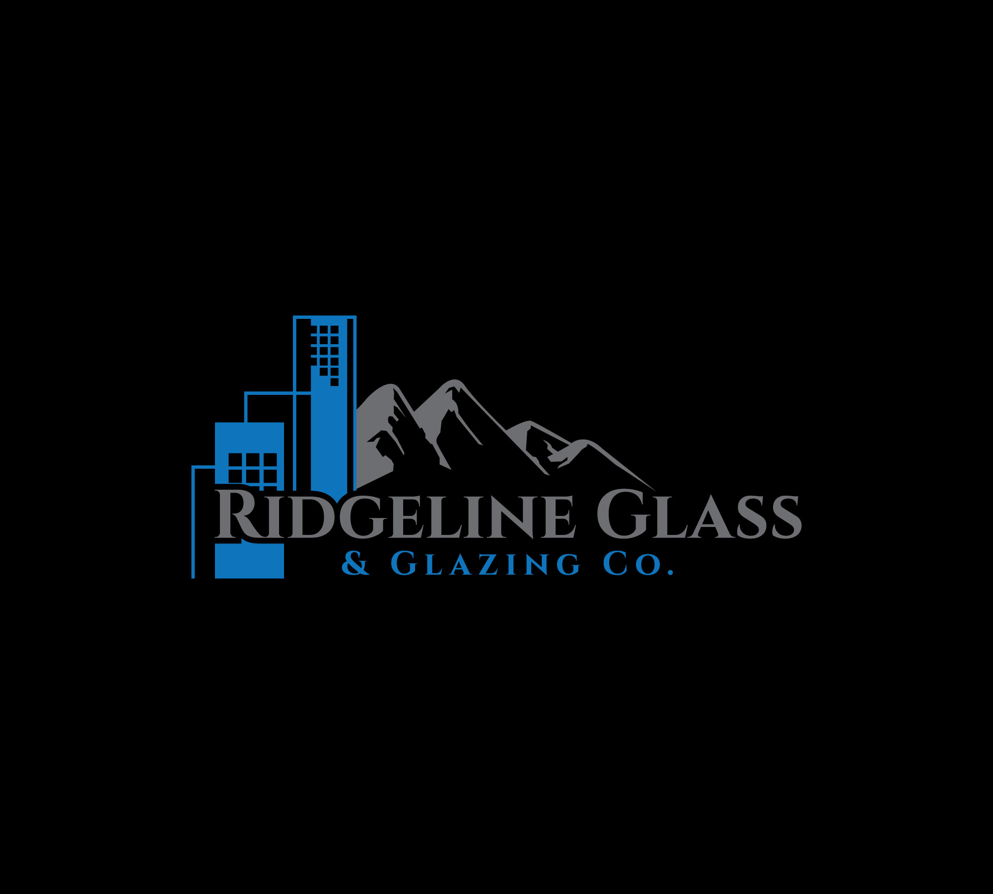 Logo-Design von hjyoo für Ridgeline Glass & Glazing Co. | Design #28409650