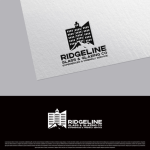 Logo Design by DesignDUO for Ridgeline Glass & Glazing Co. | Design: #28392775