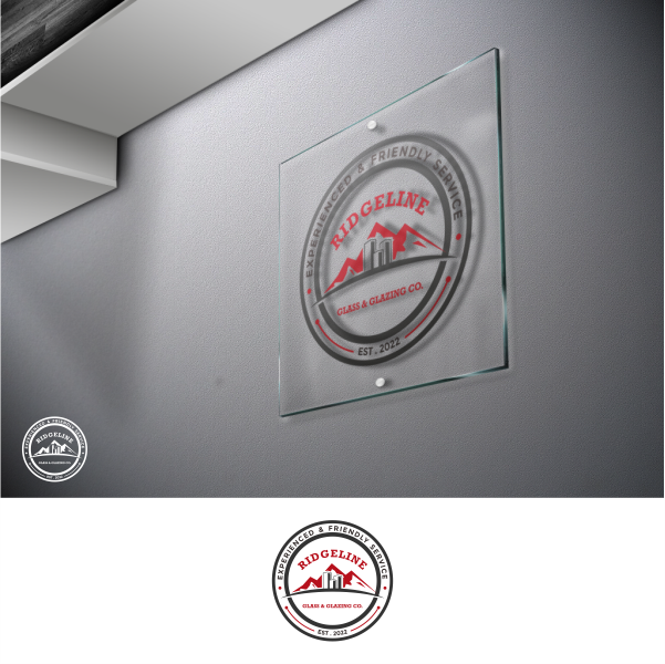 Design de Logo par M.Syaiful Huda pour Ridgeline Glass & Glazing Co. | Design #28371135