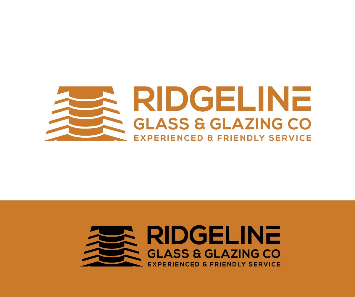 Logo-Design von Hridoy Mizi 2 für Ridgeline Glass & Glazing Co. | Design #28370563