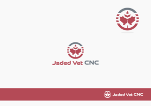 Jaded Vet CNC  Or The Jaded Veteran CNC | Logo Design by Gita.