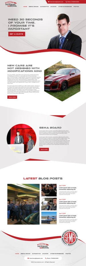 Web Design par MAHABA pour ce projet | Design : #28395458
