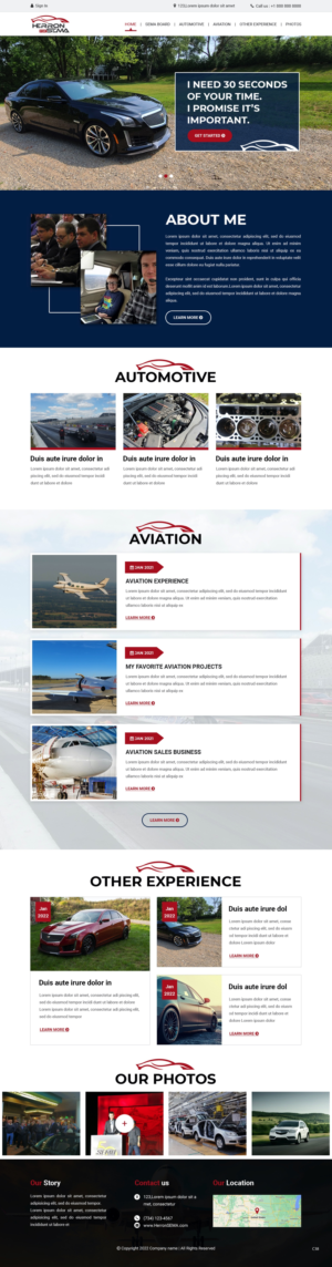 Web Design par pb pour ce projet | Design : #28383164
