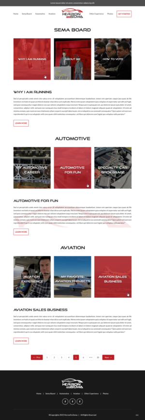 Web Design par pb pour ce projet | Design : #28383169