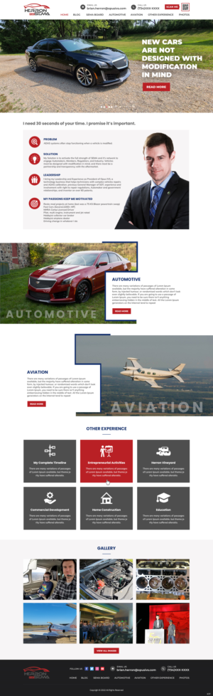 Web Design par pb pour ce projet | Design : #28383174