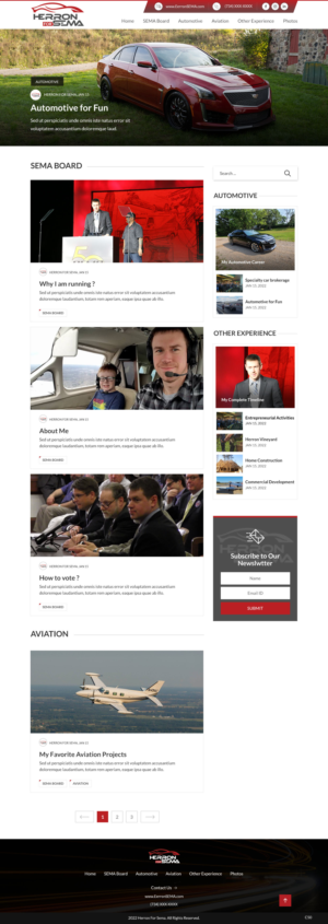 Web Design par pb pour ce projet | Design : #28389216