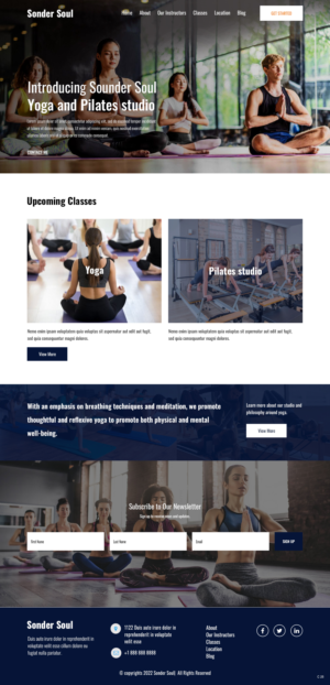 Squarespace-Design von pb für SONDER SOUL | Design: #28383200