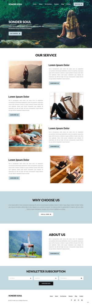 Squarespace-Design von pb für SONDER SOUL | Design: #28383202