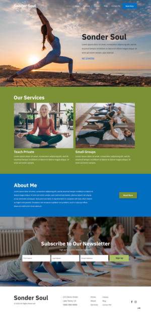 Squarespace-Design von pb für SONDER SOUL | Design: #28383205