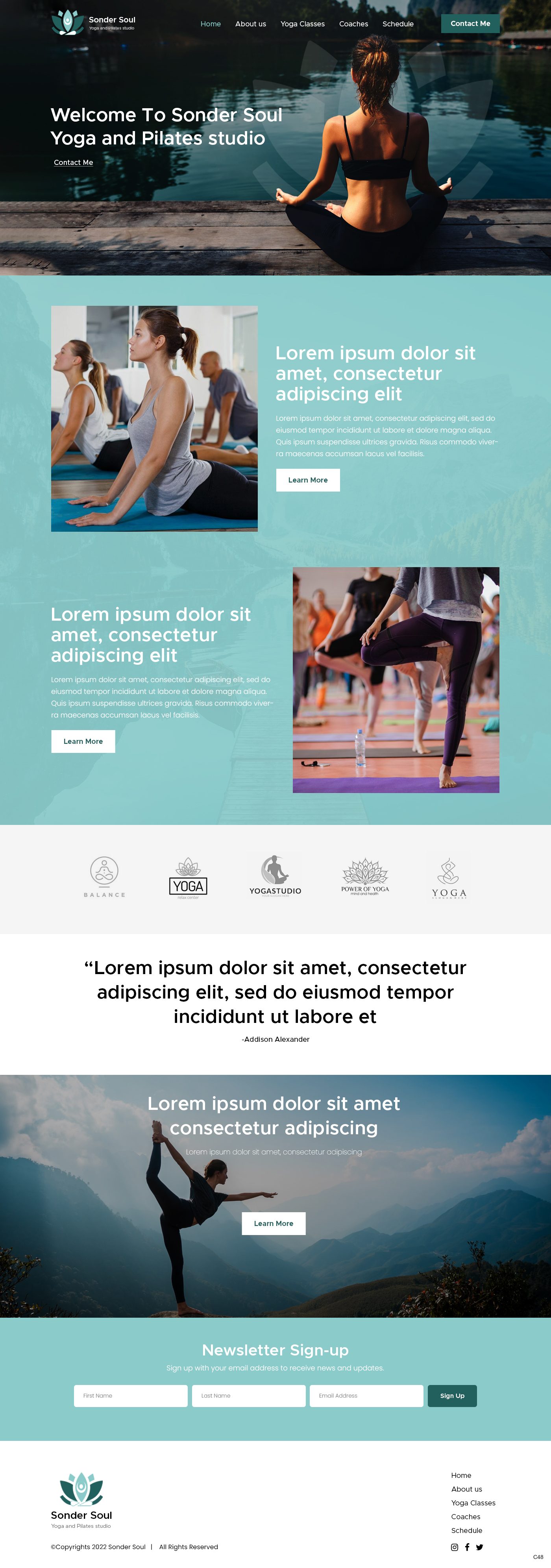 Squarespace Design by pb for SONDER SOUL | Design #28383207
