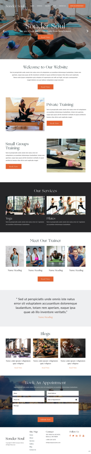 Squarespace-Design von pb für SONDER SOUL | Design: #28383213