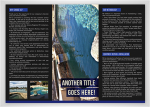Brochure Design by CENTERSPREAD for Love Pool Care | Design: #3098812
