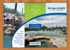 Brochure Design by Sbss for Love Pool Care | Design: #3071808